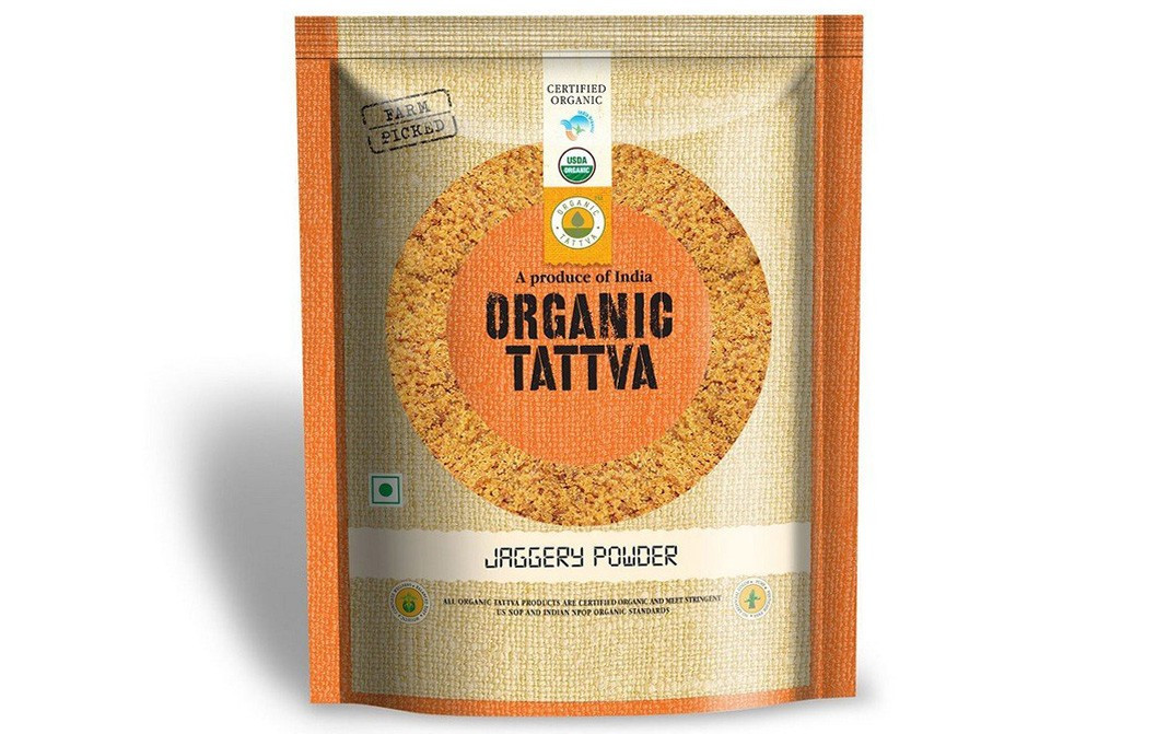 Organic Tattva Jaggery Powder    Pack  500 grams